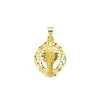 Medalla Calada Virgen Del Pilar 18 Ktes 35Mm<Alda Joyeros Outlet