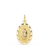 Medalla Cerco V. Guadalupe Mexico Oro 18 K 23 Mm<Alda Joyeros Best Sale
