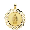 Medalla Cerco Virgen De Guadalupe Mexico 18K 34Mm<Alda Joyeros Cheap