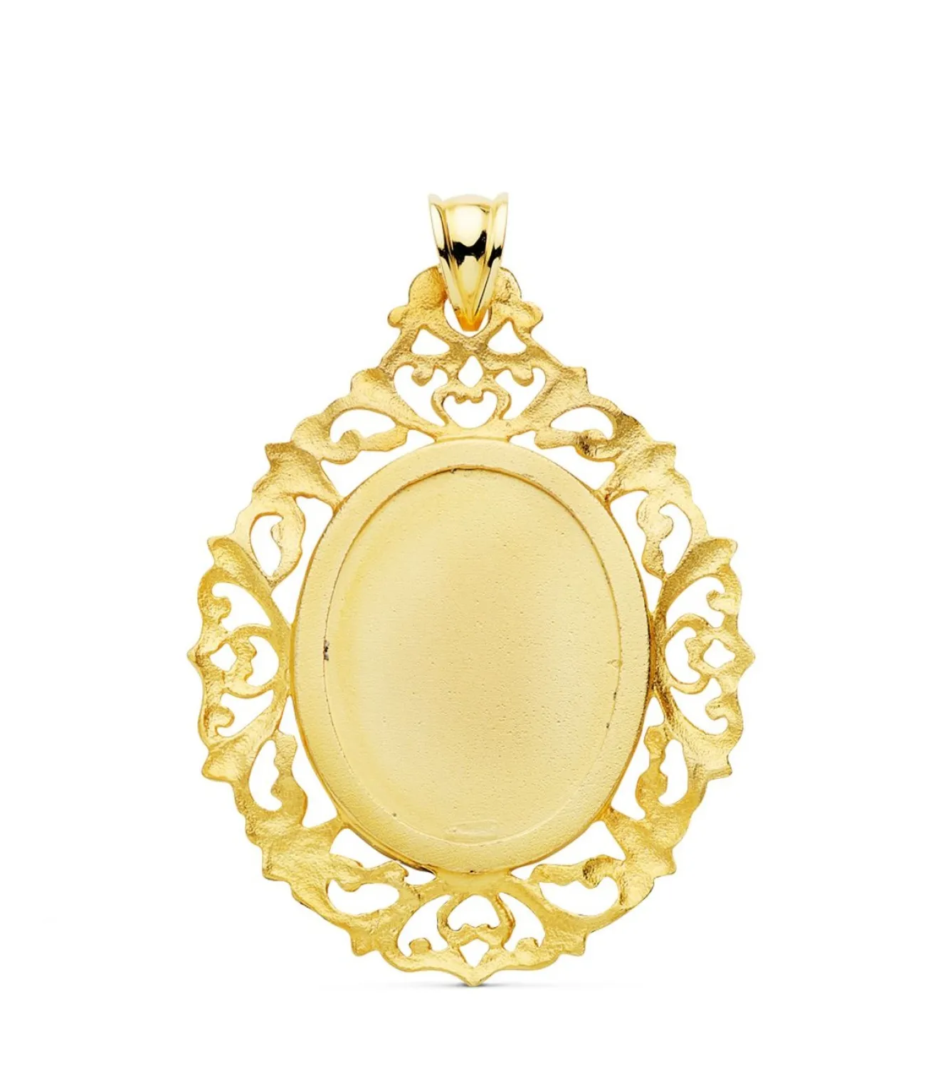 Medalla Cerco Virgen De Guadalupe Mexico 18K 39Mm<Alda Joyeros Discount