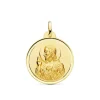 Medalla Corazon De Jesus Oro 18K 26 Mm Bisel<Alda Joyeros New