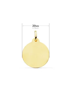 Medalla Corazon De Jesus Oro 18K 20 Mm Calada<Alda Joyeros Fashion