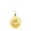 Medalla Corazon De Jesus Oro Amarillo 18 K 16 Mm<Alda Joyeros Store