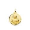 Medalla Corazon De Jesus Oro 18K 22 Mm Helice<Alda Joyeros New