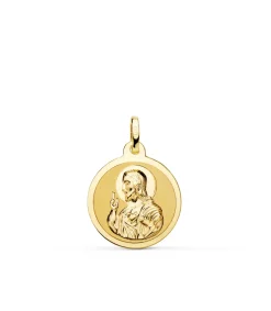 Medalla Corazon De Jesus Oro 18K 18 Mm Brillo<Alda Joyeros Clearance