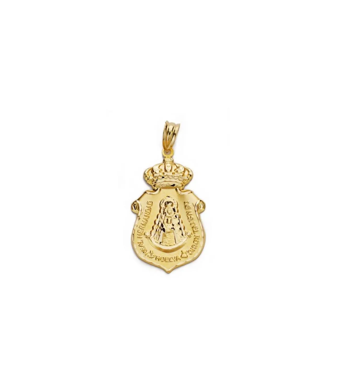 Medalla Escudo Virgen Del Rocio 18 Ktes<Alda Joyeros Cheap