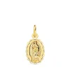 Medalla 18K V. Guadalupe Mexico 12Mm Oval Tallada<Alda Joyeros Fashion