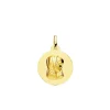 Medalla 18Kt 16Mm Virgen Niña Rezando Matizada<Alda Joyeros Flash Sale