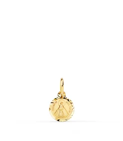 Medalla Lenteja Virgen Del Mar Oro 18K 8 Mm<Alda Joyeros Discount
