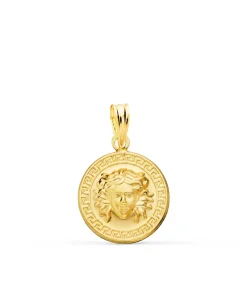 Medalla Medusa Oro 18K 15 Mm<Alda Joyeros Best Sale