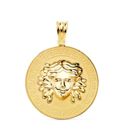 Medalla Medusa Oro 18K 25 Mm Brillo<Alda Joyeros Hot