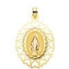 Medalla Milagrosa Oro 18K 40 Mm Cerco Corazon<Alda Joyeros Cheap