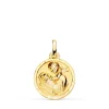 Medalla Ángel De La Guarda Dulces Suenos Oro 18K 15 Mm<Alda Joyeros Hot
