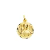 Medalla Ángel De La Guarda Protector Oro 18K 18Mm<Alda Joyeros Store