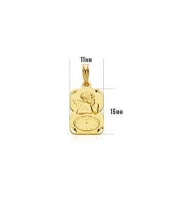 Medalla Ángel Y Reloj Diseno Oro 18Ktes<Alda Joyeros Fashion