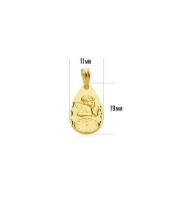 Medalla Ángel Y Reloj Gota Oro 18Ktes<Alda Joyeros New