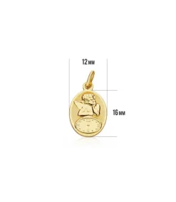 Medalla Ángel Y Reloj Oval Oro 18Ktes<Alda Joyeros New