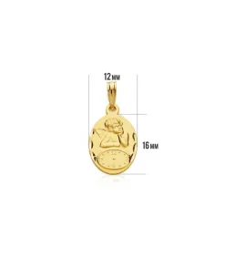 Medalla Ángel Y Reloj Oval Oro 9Ktes<Alda Joyeros Best