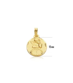 Medalla Ángel Y Reloj Redonda Oro 18Ktes<Alda Joyeros Discount