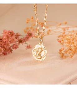 Medalla Ángel "Yo Te Guardare" 18K 16Mm<Alda Joyeros Best