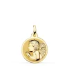 Medalla Ángelito Rezando Oro 18K 16Mm Brillo<Alda Joyeros Cheap