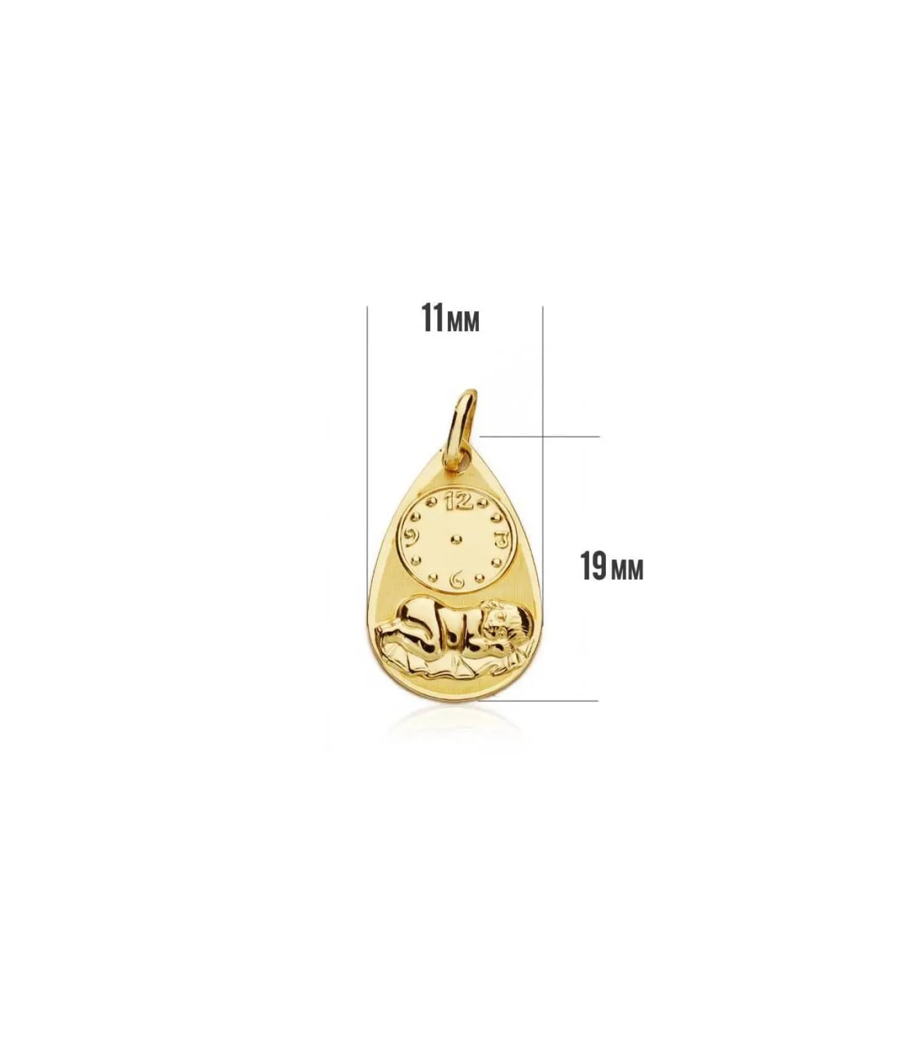 Medalla Nino Y Reloj Gota Oro 18Ktes<Alda Joyeros Discount