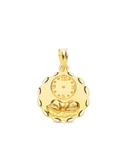 Medalla Nino Y Reloj Hojas Oro 18Ktes<Alda Joyeros Best