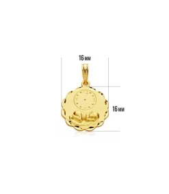 Medalla Nino Y Reloj Hojas Oro 18Ktes<Alda Joyeros Best
