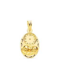 Medalla Nino Y Reloj Oval Oro 18Ktes<Alda Joyeros Fashion