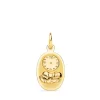 Medalla Nino Y Reloj Oval Pequena Oro 18Ktes<Alda Joyeros Flash Sale