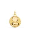 Medalla Nino Y Reloj Redonda Oro 18K 15Mm<Alda Joyeros Discount
