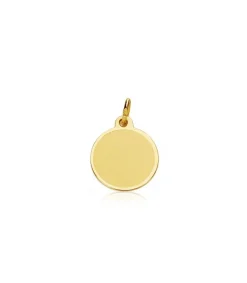 Medalla Nino Y Reloj Redonda Oro 18K 15Mm<Alda Joyeros Discount