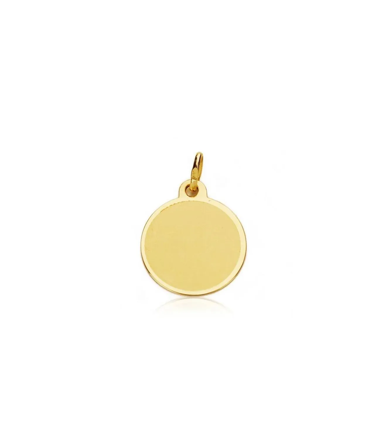 Medalla Nino Y Reloj Redonda Oro 18K 15Mm<Alda Joyeros Discount