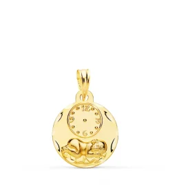 Medalla Nino Y Reloj Redonda Oro 18Ktes<Alda Joyeros Best