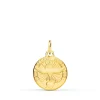 Medalla Paloma Espiritu Santo 18K 14Mm<Alda Joyeros Online
