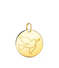 Medalla Paloma Oro 18K 18Mm<Alda Joyeros Flash Sale