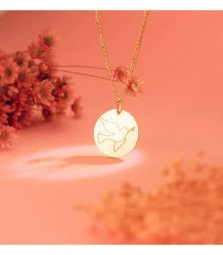 Medalla Paloma Oro 18K 18Mm<Alda Joyeros Flash Sale