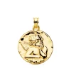 Medalla Redonda Ángel Oro Amarillo 18K 28 Mm<Alda Joyeros Sale