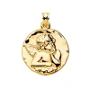 Medalla Redonda Ángel Oro Amarillo 18K 35 Mm<Alda Joyeros Cheap