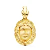 Medalla Rostro Virgen Del Rocio Oro 18K 26Mm<Alda Joyeros Discount