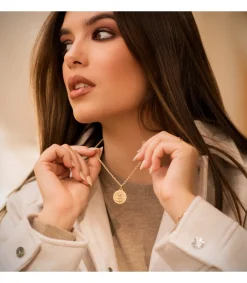Medalla Saint Michel Oro Amarillo 18K 18Mm<Alda Joyeros Outlet
