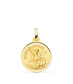 Medalla Saint Michel Oro 18K 18Mm Bisel<Alda Joyeros Discount