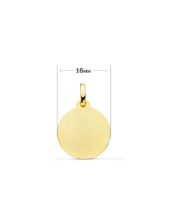 Medalla Saint Michel Oro Amarillo 18K 16Mm<Alda Joyeros Cheap