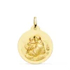 Medalla San Antonio Oro 18K 22Mm Mate<Alda Joyeros Discount