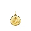 Medalla San Antonio Oro 18K 18Mm Bisel<Alda Joyeros Store