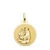 Medalla San Antonio Oro 18K 20Mm Brillo<Alda Joyeros Online