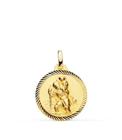 Medalla San Cristóbal Oro 18K 18Mm Helice<Alda Joyeros Flash Sale