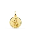 Medalla San Cristóbal Oro 18K 16Mm Bisel<Alda Joyeros Sale