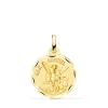 Medalla San Miguel Tallada Oro 18K 18Mm<Alda Joyeros Flash Sale