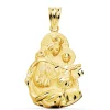 Medalla Silueta Virgen Del Carmen Oro 18K 24Mm<Alda Joyeros Hot